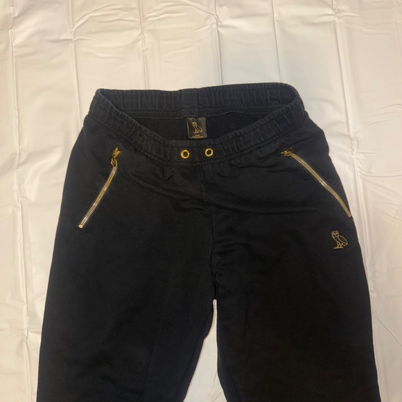October's Very Own OVO Marigold Full Zip Hoodie Black Medium & large sweat pants - Picture 5 of 8